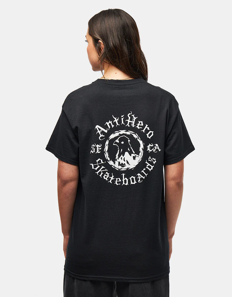Anti Hero Pigeon Motion T-Shirt - Black - Image 5
