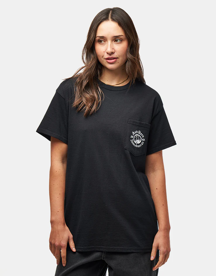 Anti Hero Pigeon Motion T-Shirt - Black - Image 6