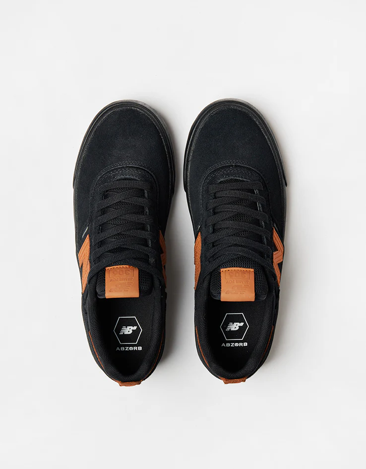 New Balance Numeric 306 Jamie Foy Skate Shoes - Black/Tan - Image 7