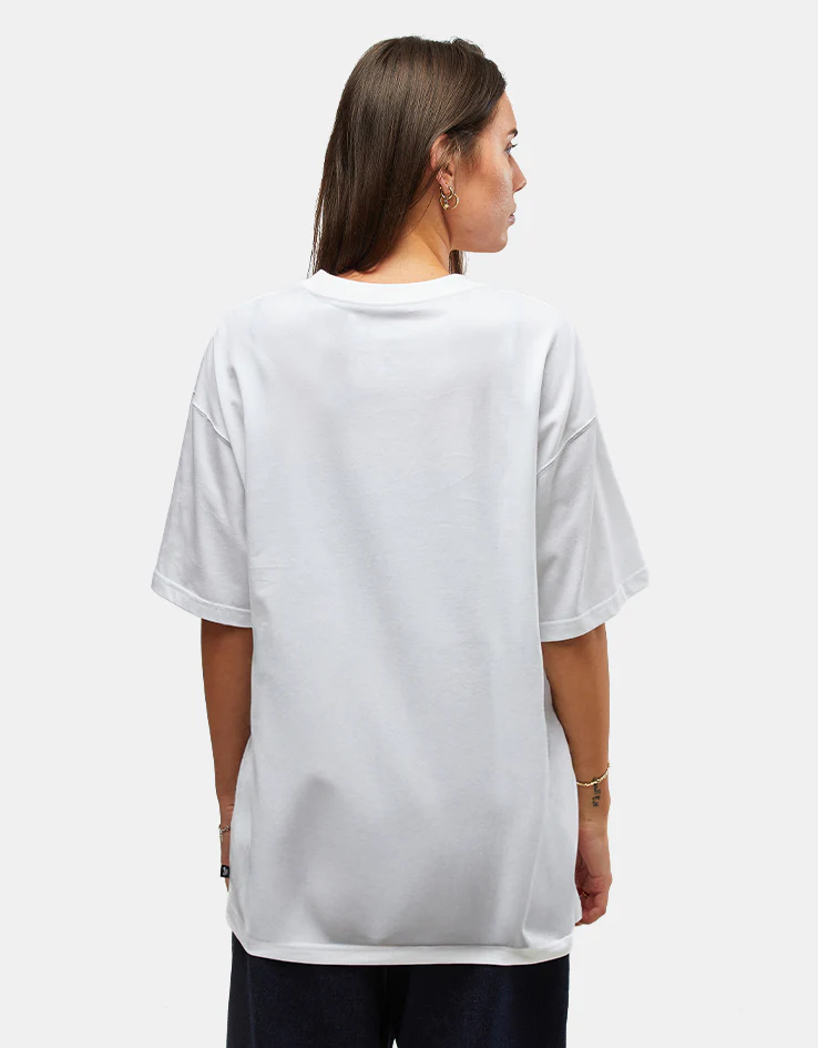 Nike SB Logo T-Shirt - White/Black - Image 7