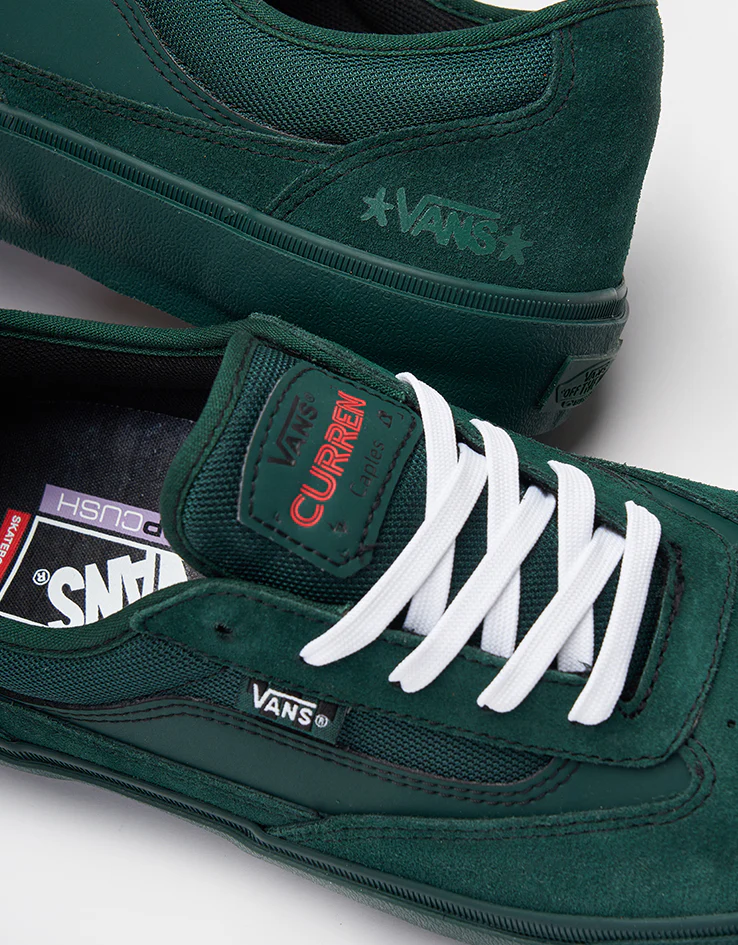 Vans Skate Curren Caples Shoes - (Atiba) Emerald - Image 5