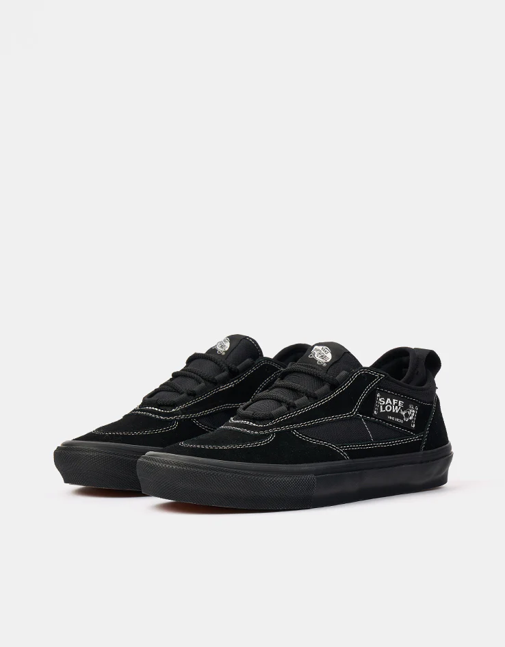 Vans Skate Safe Low Shoes - Black/Black - Image 4