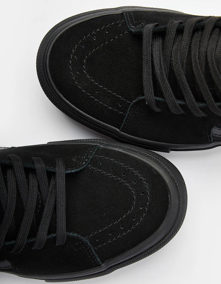 Vans Skate Sk8-Hi Shoes - Black/Black - Image 7